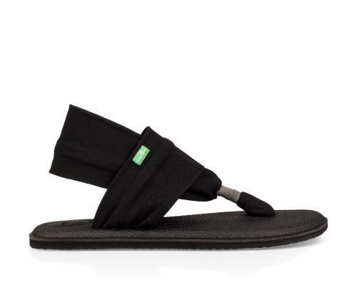 Sanuk Yoga Sling 2 - Sanuk Sandals Womens Black - Philippines MPFEGO897